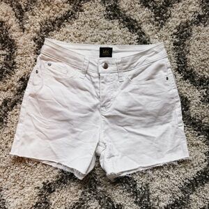 Lee Women's Bright White Jean Shorts
